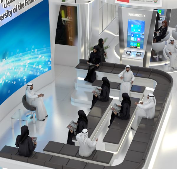 UAEU Global Media Congress Event Stand