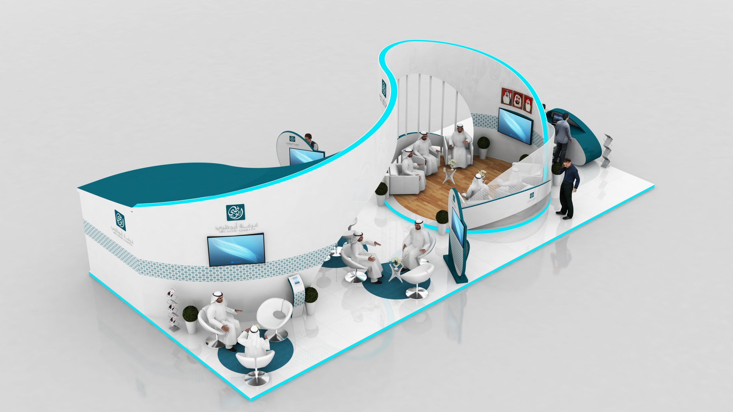Abu Dhabi Chamber of Commerce Exhibition Stand